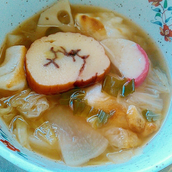 七草に☆七菜雑煮